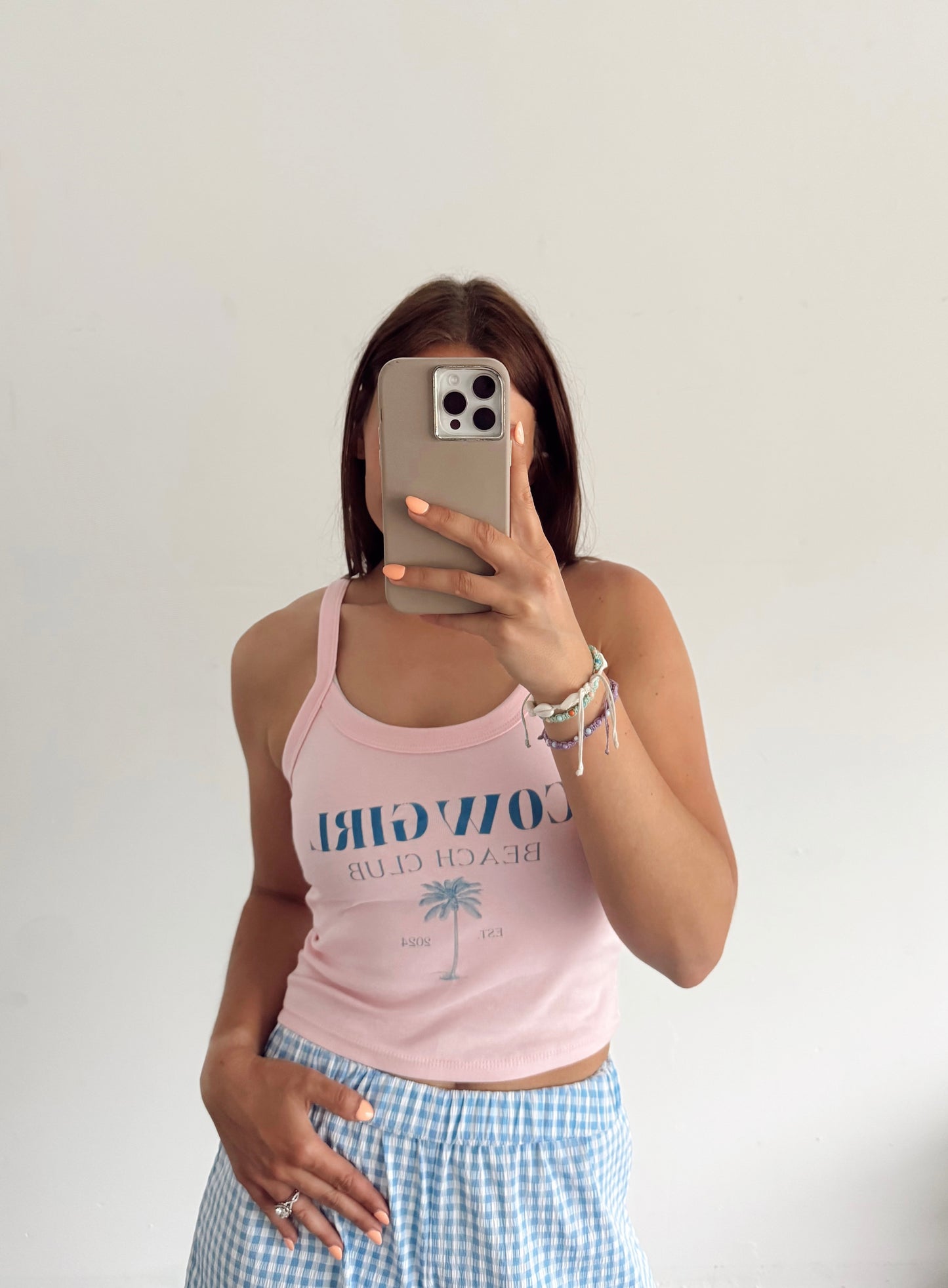 Cowgirl Beach Club Tank Top