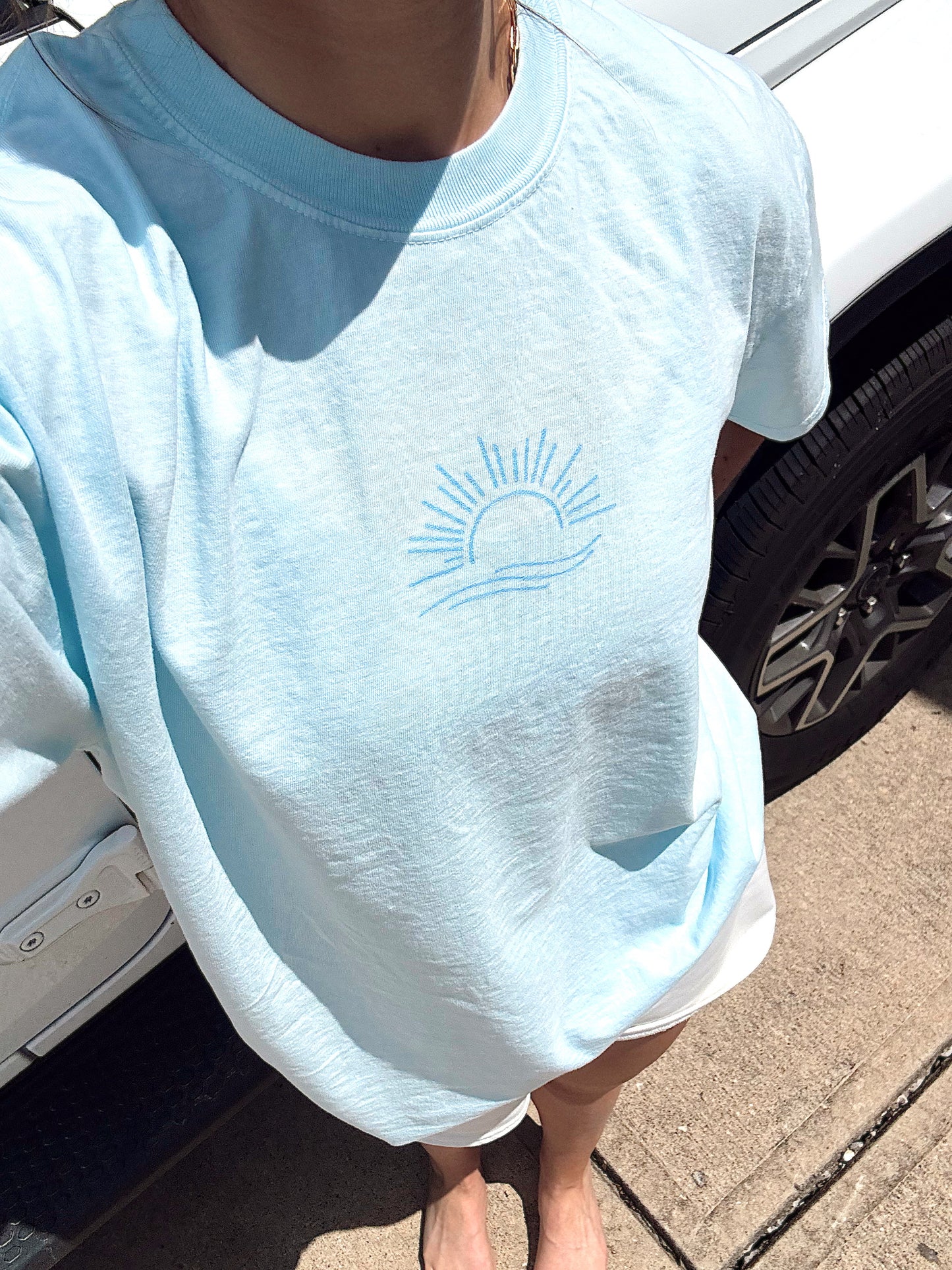 LOVE YOU TO THE BEACH & BACK TEE