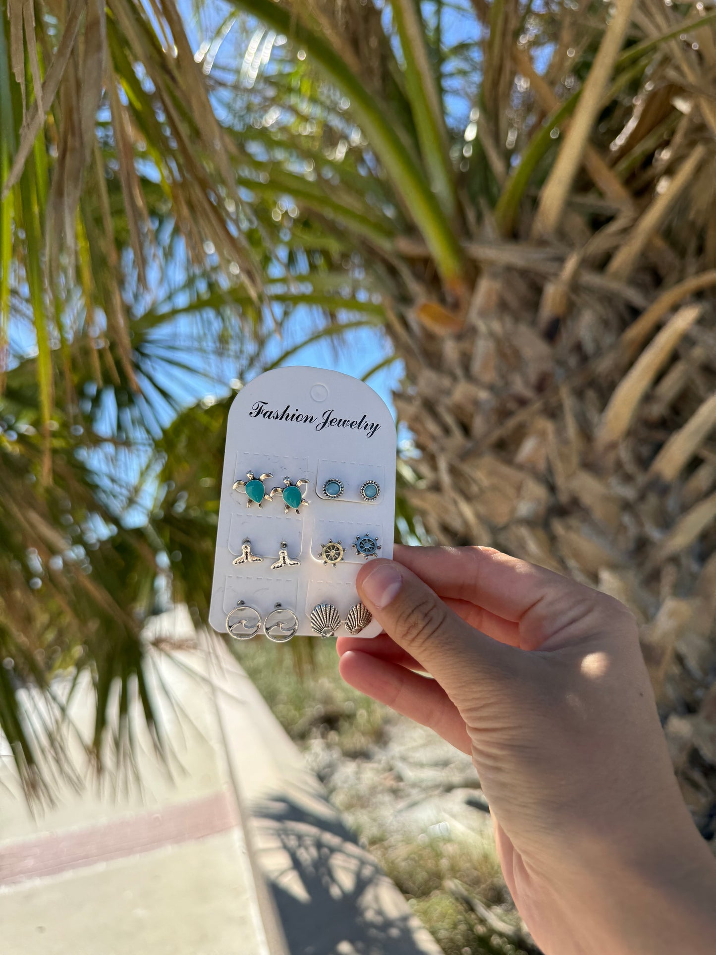 By The Sea Silver Earrings