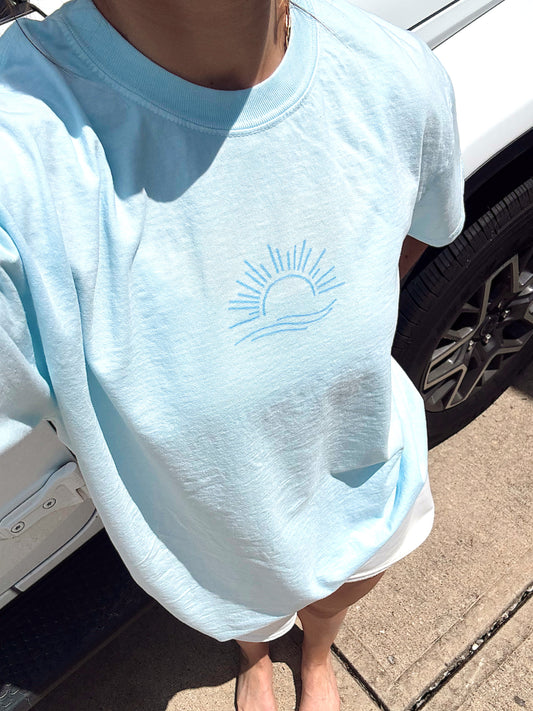 LOVE YOU TO THE BEACH & BACK TEE